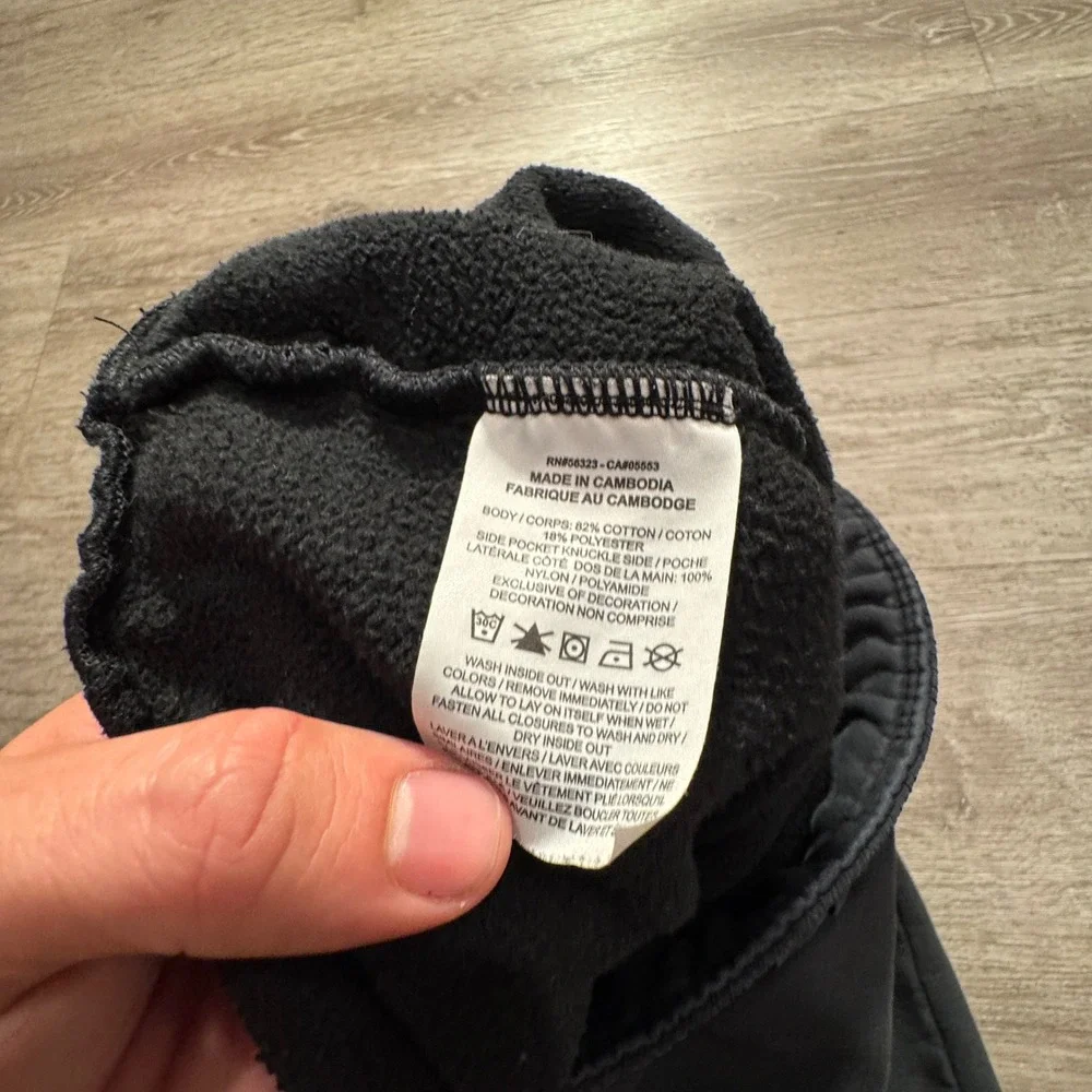 Jordan Fleece Joggers Men XL Black Cotton Mountainside Mind Over Matter 31x27